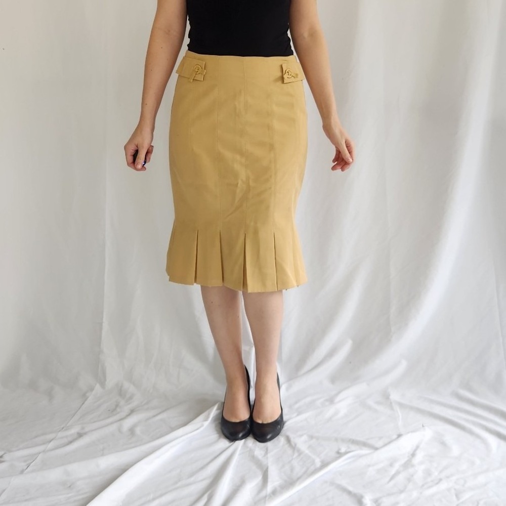 Adolfo‎ Dominguez Tan Tulip Skirt